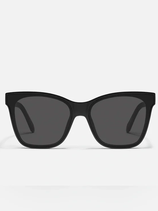 After Party Square Sunglasses Blk/Blk - Picture 1 of 3